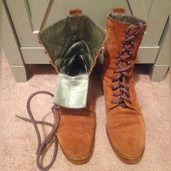 Marc Cain Lace-up Boots 36 - Picture 7 of 8